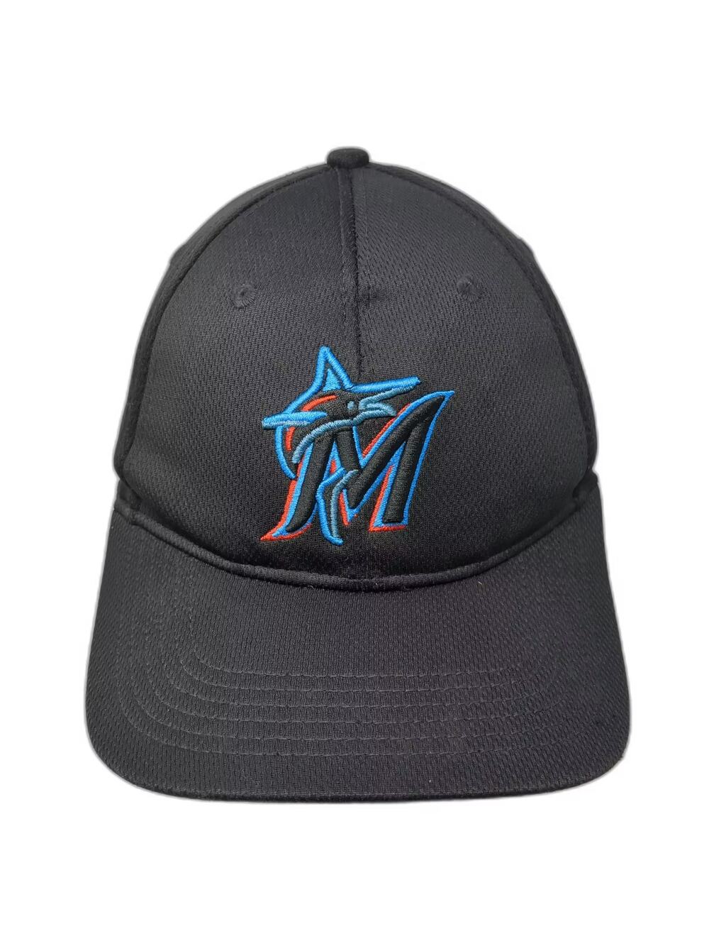 Miami Marlins MLB OC Sports Baseball Cap Black One Size Adjustable Logo Hat